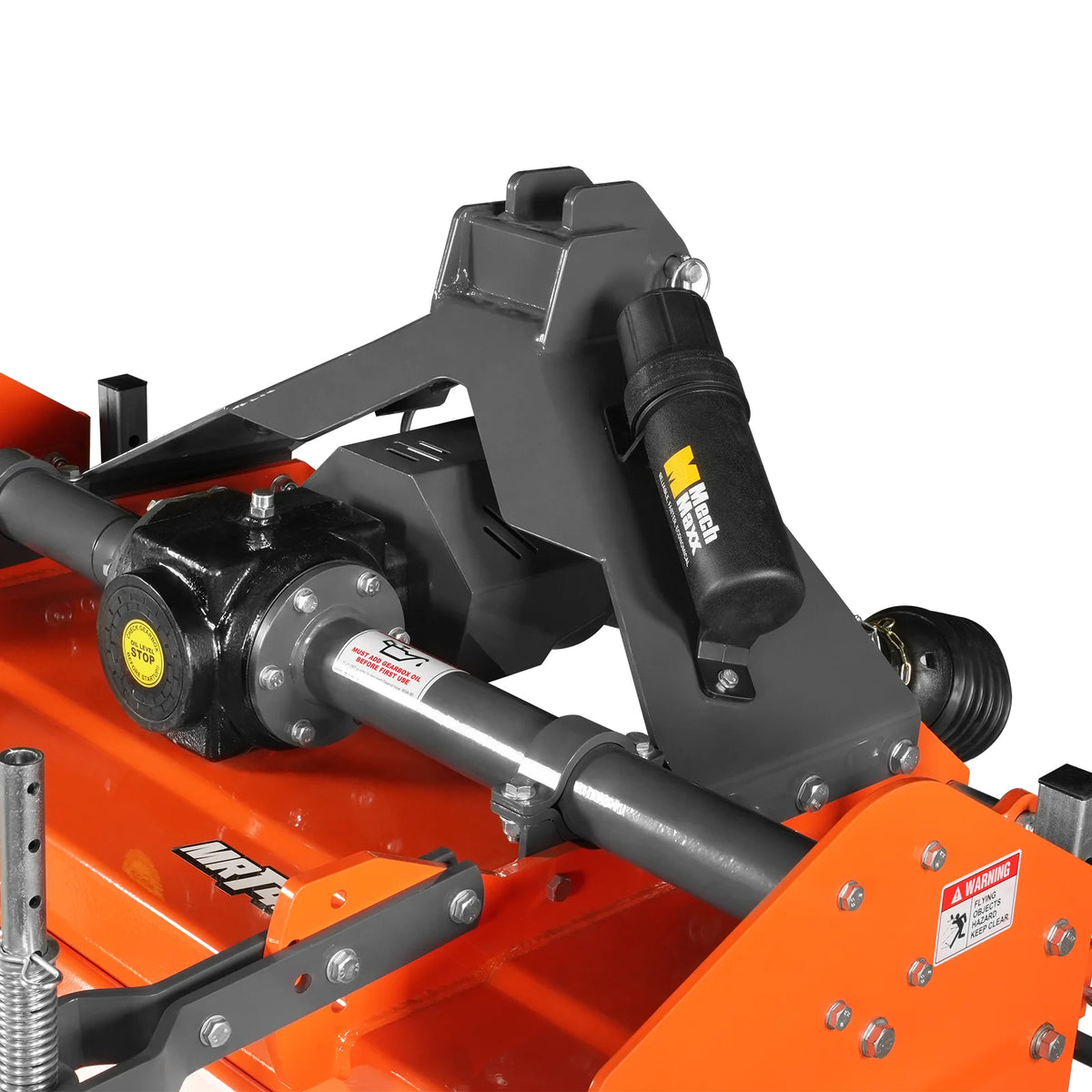 72 in Rotary Tiller, 3 Point Hitch Cat.1 & 2, Gear Drive, PTO Shaft Included with Slip Clutch, 35-70 HP, MRT72 - view 13
