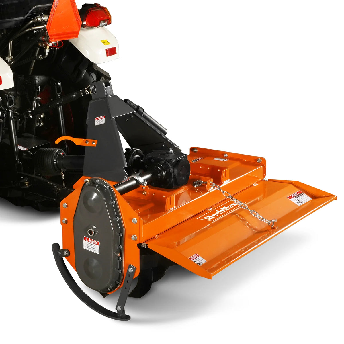 4.5FT 3-Point Gear Drive Rotary Tiller, 25-45HP Tractor, PTO Shaft Included (With Slip Clutch), Cat. 1 Hookup, - view 8