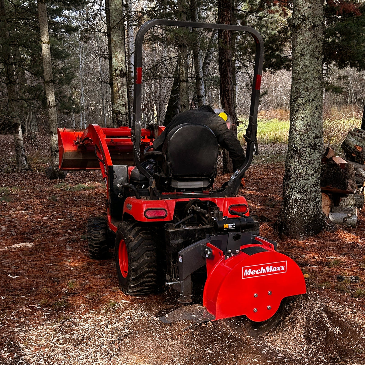 3-Point PTO Stump Grinder & 6" 3-Point Hydraulic PTO Wood Chipper Bundle, SG24 & WC68H - view 8