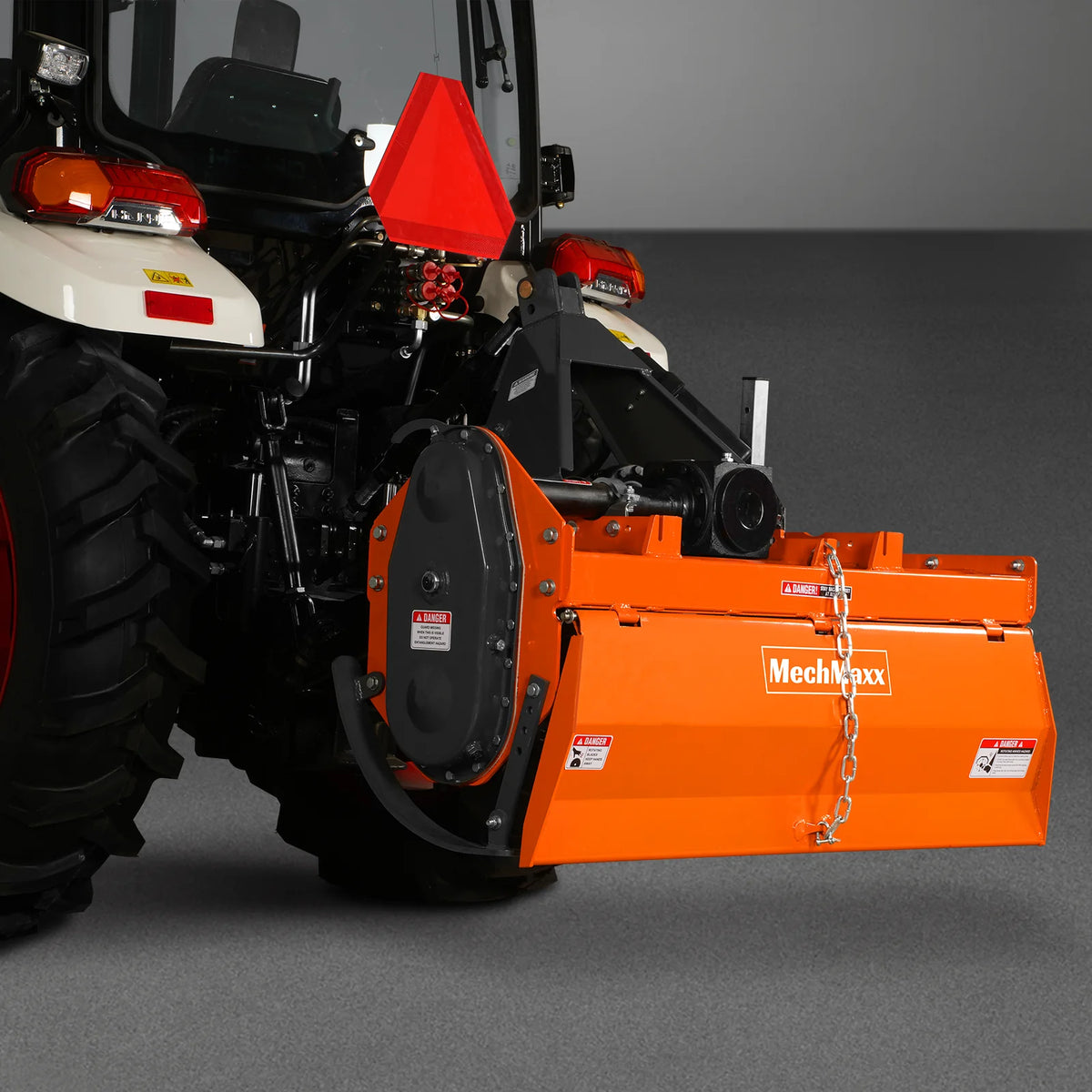 4FT 3-Point Gear Drive Rotary Tiller, 18-35HP Tractor, PTO Shaft Included (With Slip Clutch), Cat. 1 Hookup, R - view 21