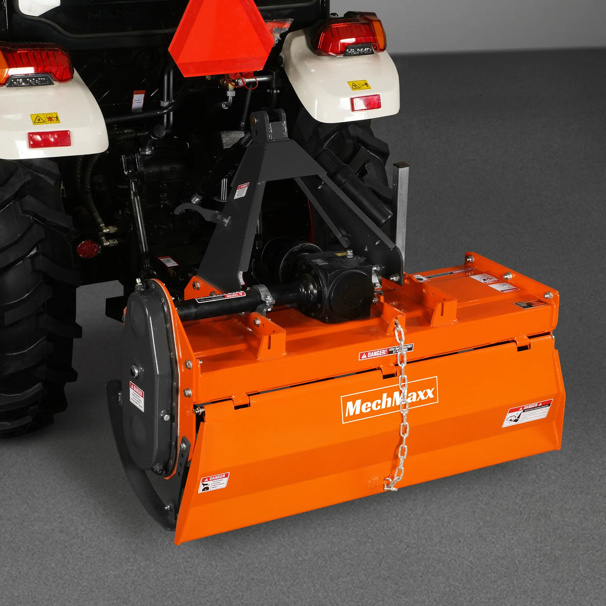 4FT 3-Point Gear Drive Rotary Tiller, 18-35HP Tractor, PTO Shaft Included (With Slip Clutch), Cat. 1 Hookup, R - view 18