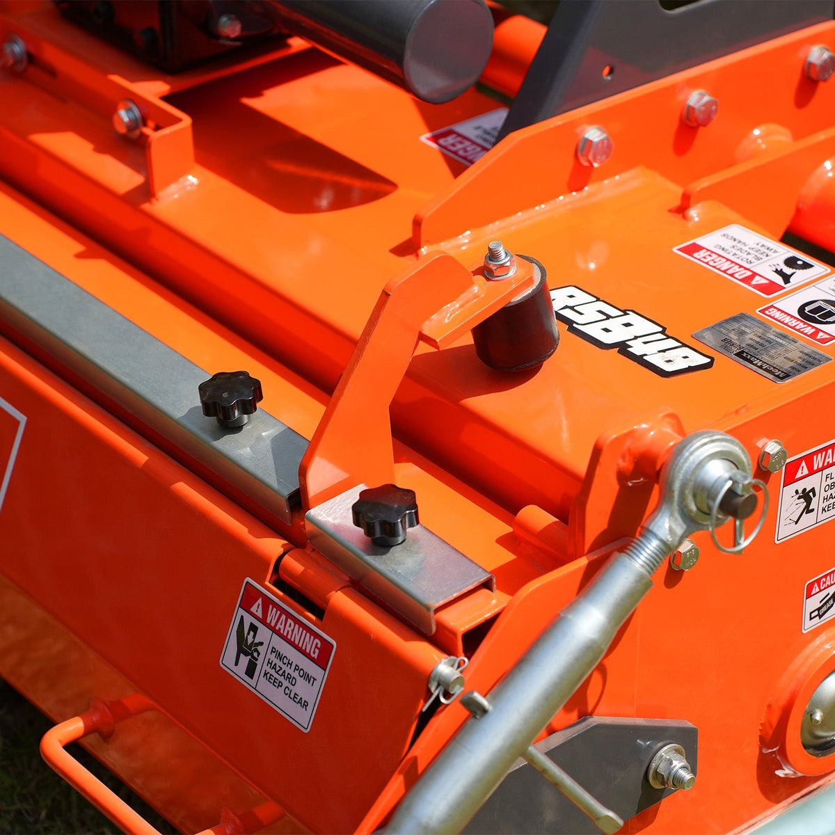 48 in Stone Burier Reverse Rotary Tiller, 3 Point Hitch Cat.1, Chain Drive, PTO Shaft Included with Slip Clutc - view 15