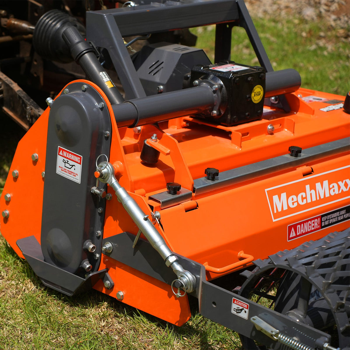 48 in Stone Burier Reverse Rotary Tiller, 3 Point Hitch Cat.1, Chain Drive, PTO Shaft Included with Slip Clutc - view 14