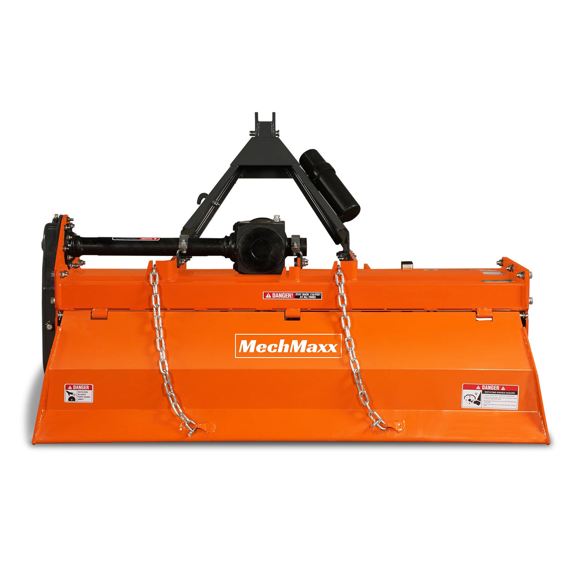 5FT 3-Point Gear Drive Rotary Tiller, 25-50HP Tractor, PTO Shaft Included (With Slip Clutch), Cat. 1 &2 Hookup - view 13