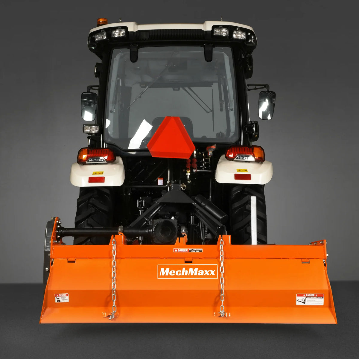 6FT 3-Point Gear Drive Rotary Tiller, 30-60HP Tractor, PTO Shaft Included (With Slip Clutch), Cat. 2 Hookup, R - view 6