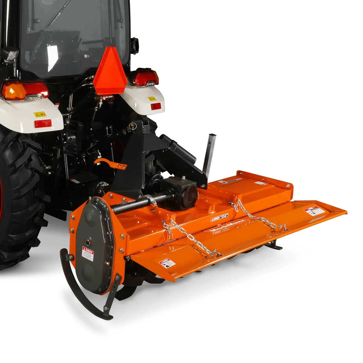 6FT 3-Point Gear Drive Rotary Tiller, 30-60HP Tractor, PTO Shaft Included (With Slip Clutch), Cat. 2 Hookup, R - view 11