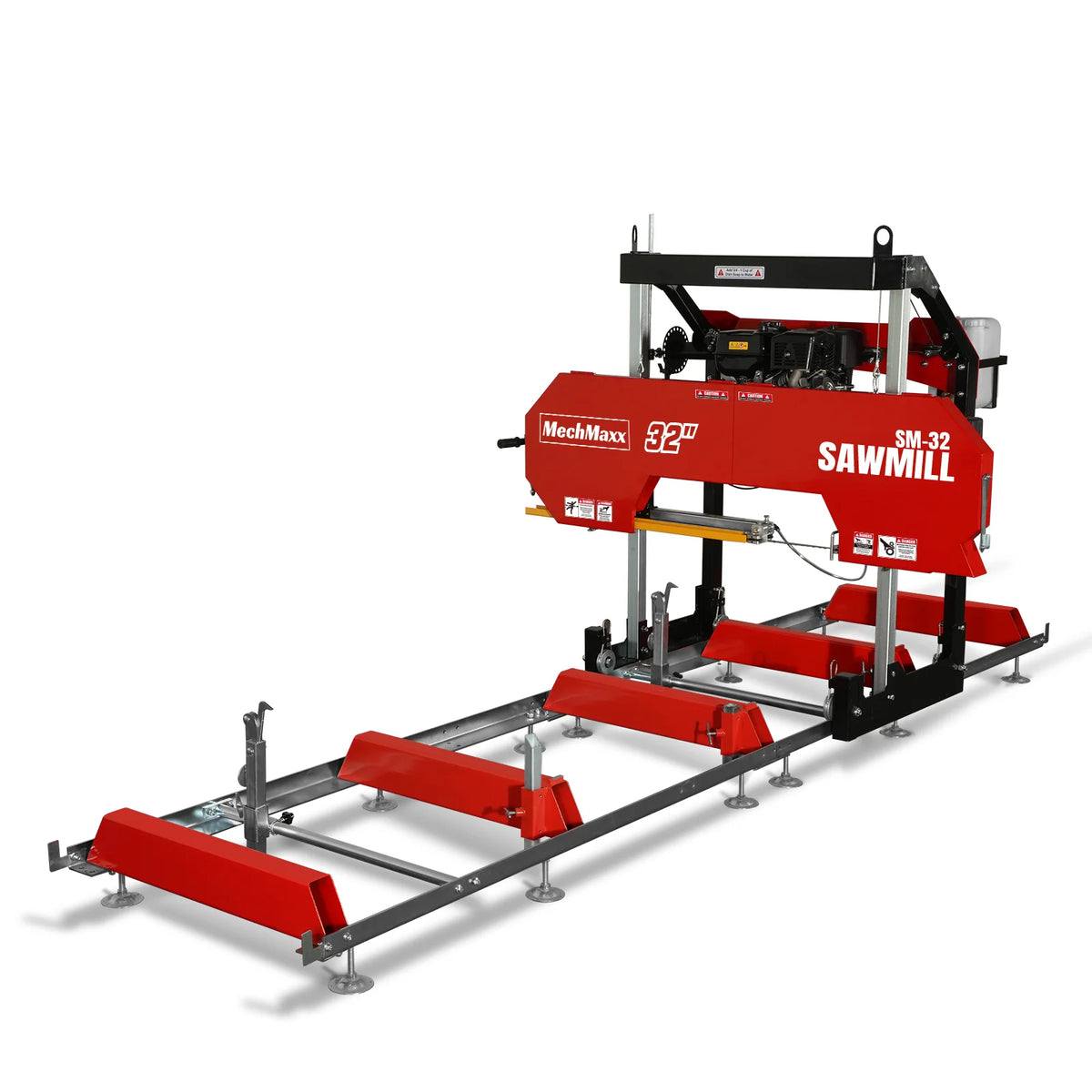 32 in Portable Sawmill, 420cc 15 HP DUCAR E-Start Gas Engine, 29 in Board Width, 13 ft Track, SM32 - view 16
