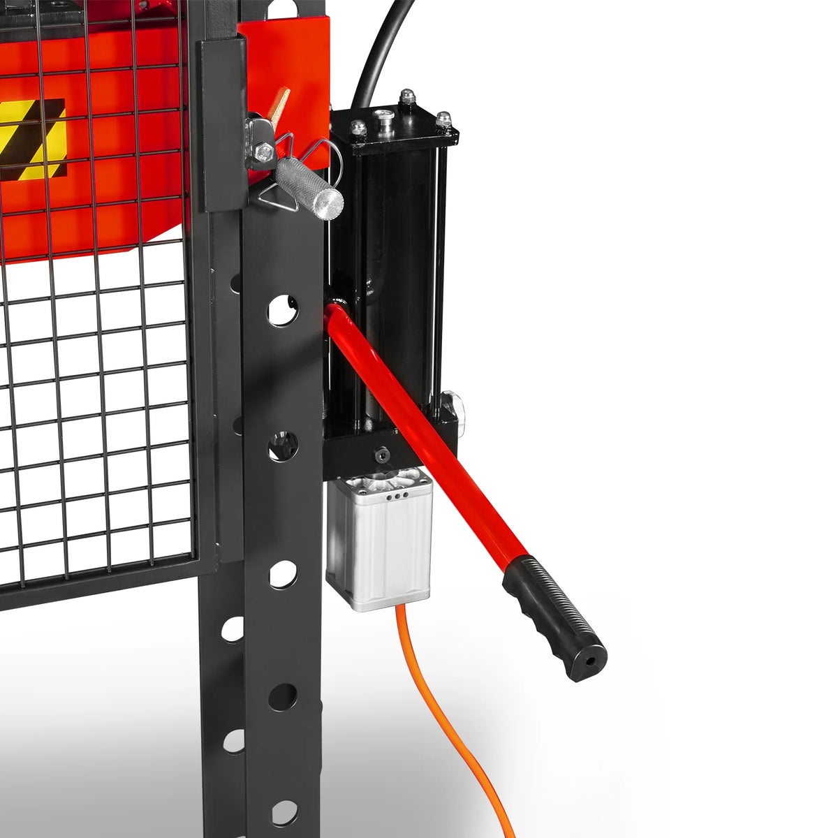 20 Ton H-Frame Air/Hydraulic Shop Press with Press Pin Kit, Fully Welded Steel Frame, Safety Guard, Foot Pedal - view 18
