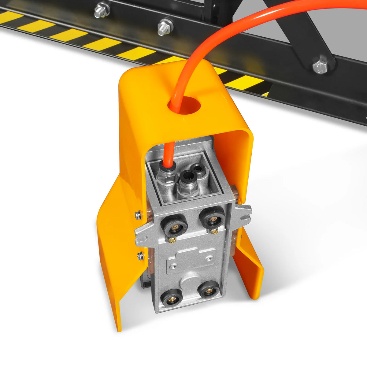 50 Ton H-Frame Air/Hydraulic Shop Press with Hand Winch & Press Pin Kit, Fully Welded Steel Frame, Safety Guar - view 20