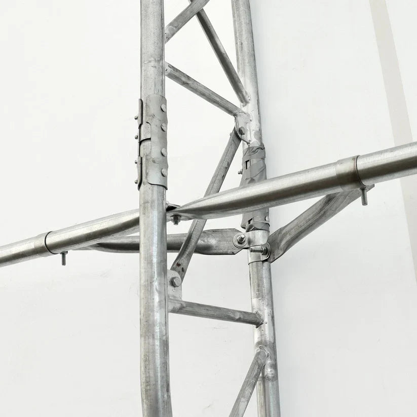 Abri de stockage CAEL Peak Shape double armature – 40 × 100 ft, faîtage 21 ft