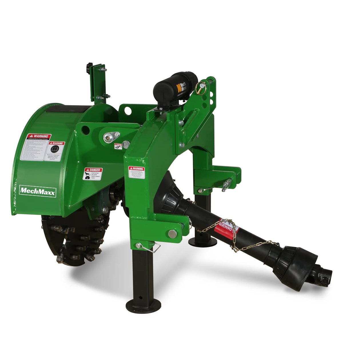 3-Point Hitch PTO Stump Grinder with 34 Carbide Teeth (PTO Shaft Included with Clutch), for 15-45HP Tractor, S - view 11