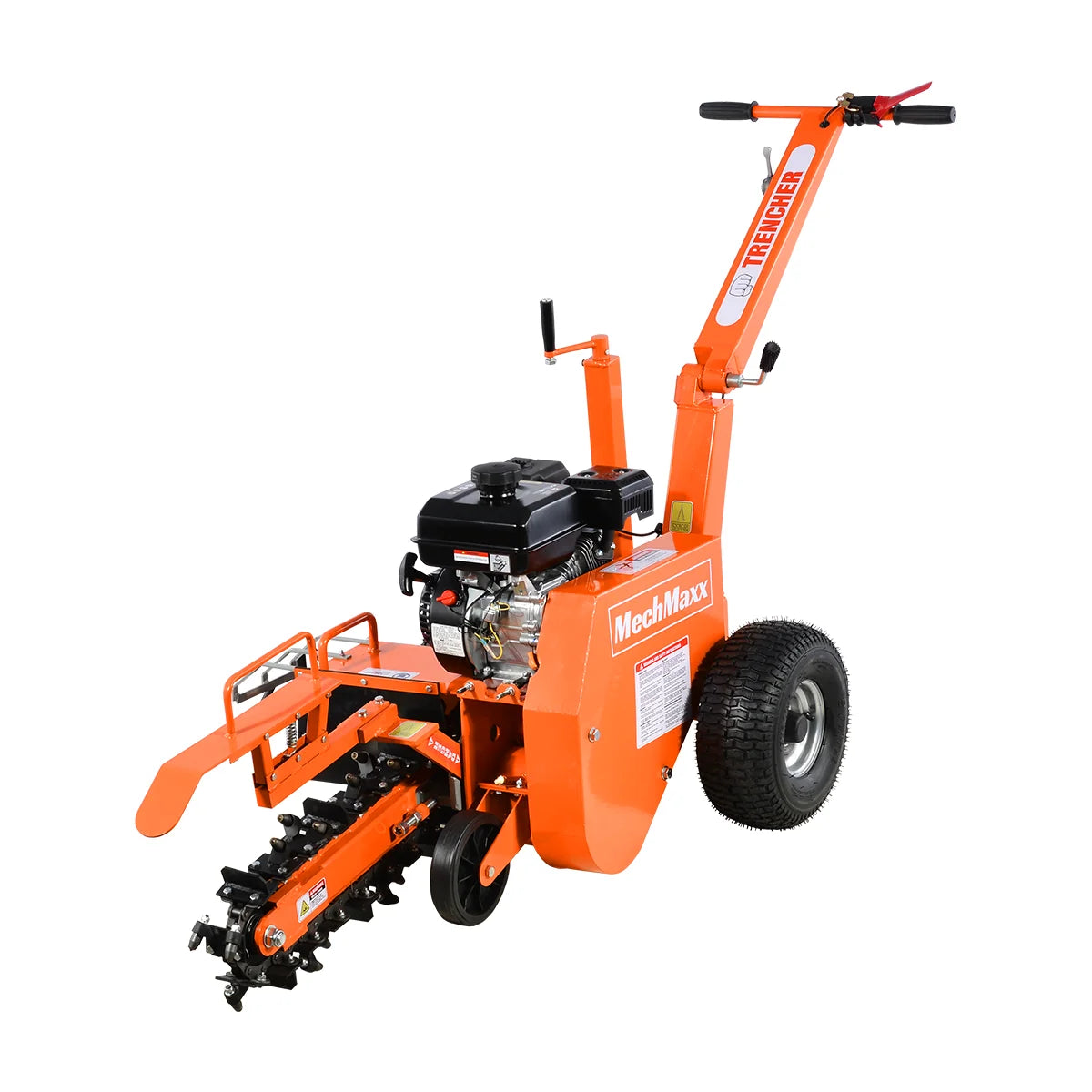 MechMaxx 7HP Gas Powered Cable Ditching Mini Trencher , TCR650 - view 7