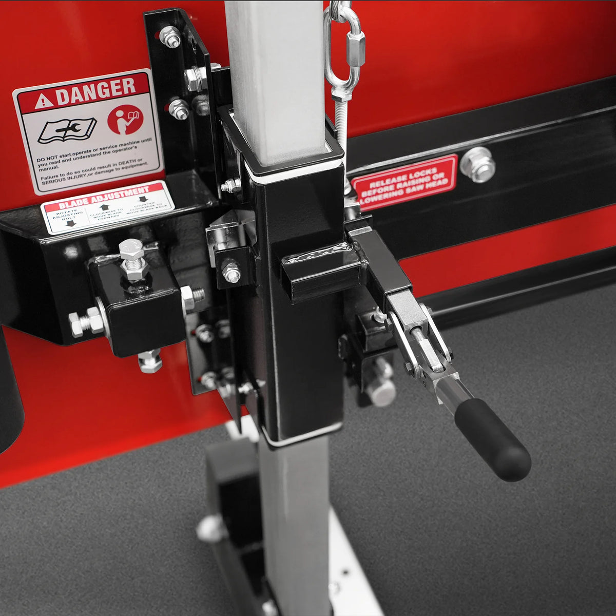 36" MAX Portable Sawmill, 25 HP 750cc ZONSEN V-Twin Engine, 36" Board Width, 20' Track Length, SM-36MAX - view 14