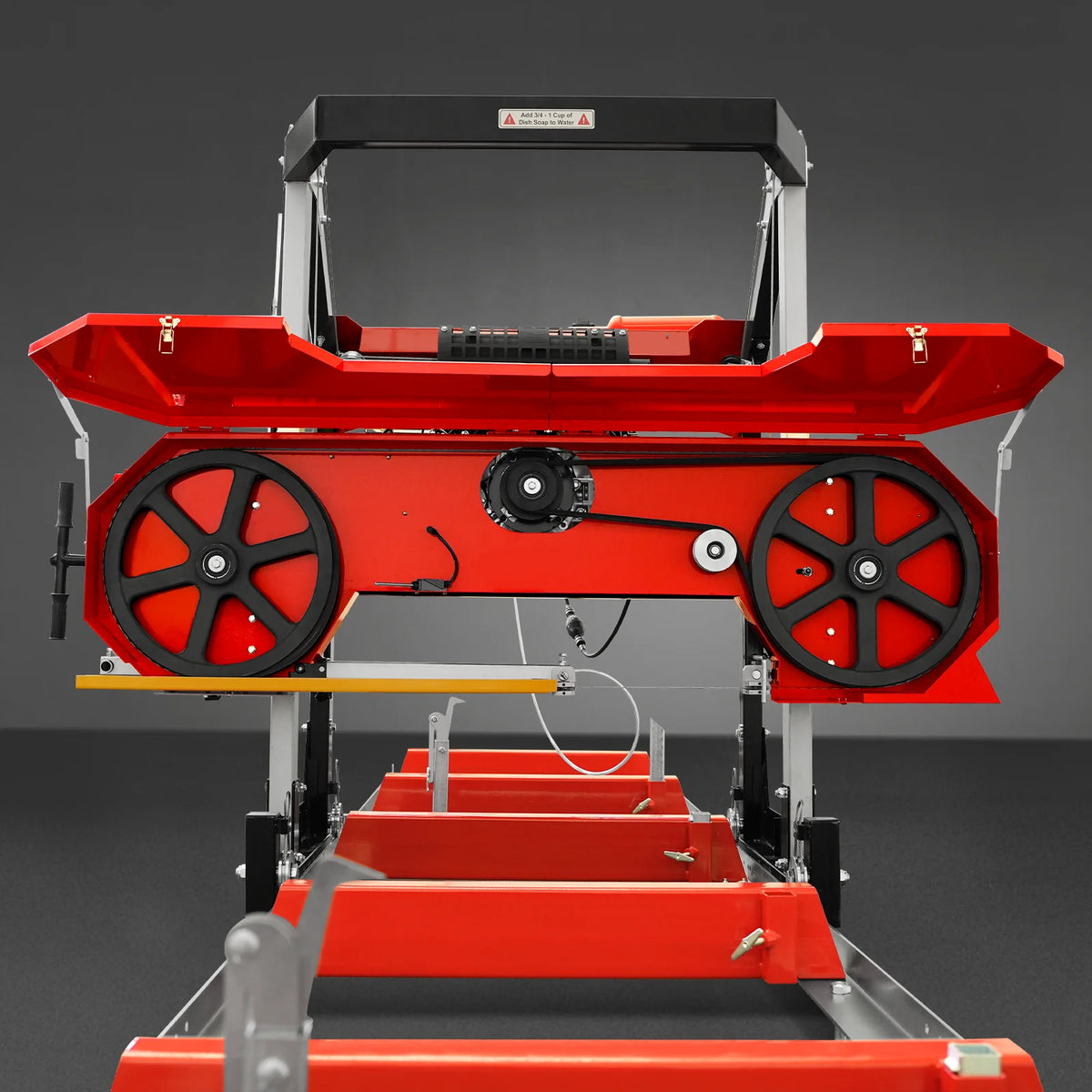 36" MAX Portable Sawmill, 25 HP 750cc ZONSEN V-Twin Engine, 36" Board Width, 20' Track Length, SM-36MAX - view 9